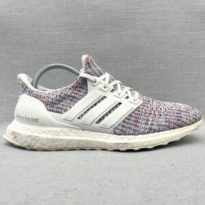 Adidas Womens 8.5 UltraBoost 4.0 DNA Sneakers Running Shoes Cloud White BD3211